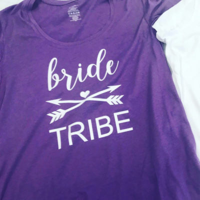 Bridemaids t-shirts (Bride Tribe)