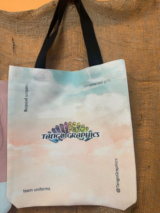 Sublimated Tote Bag – Reusable tote bag – includes full colour printing