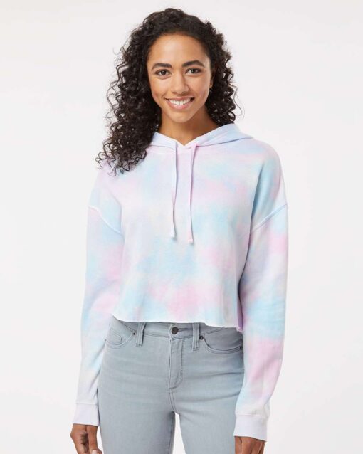 Independent Trading Co. – Women’s Lightweight Crop Hooded Sweatshirt – AFX64CRP – Full colour printing included